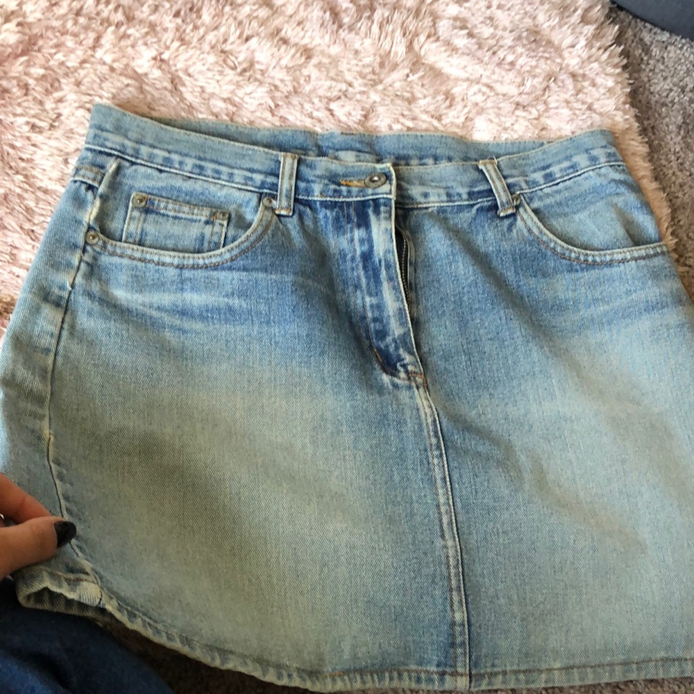 Jean skirt size 14